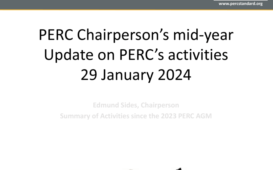 PERC Chairperson’s mid-term report, February 2024